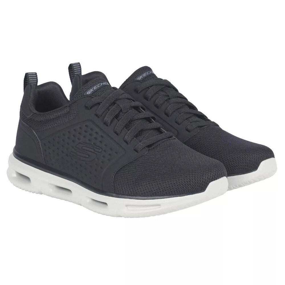 USED Skechers Men Glide-Lite Memory Foam Sneakers Black Size 13 $80 2SH062